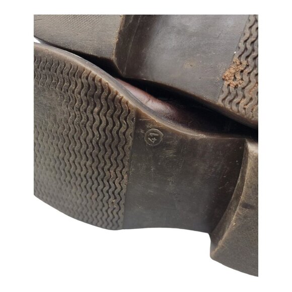 Bullboxer Shoes Men Size 8 Brown Leather Boots Casual Party Outdoors Western main image 10